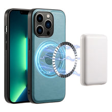Load image into Gallery viewer, Denior Cowhide Texture Leather MagSafe Phone Case, For iPhone 13 Pro Max, For iPhone 13 Pro, For iPhone 12/12 Pro, For iPhone 12 Pro Max