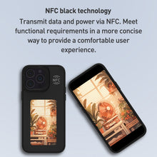 Load image into Gallery viewer, NFC Four-Color E-ink Screen DIY Phone Case, For iPhone 14 Pro Max, For iPhone 13