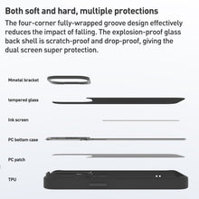 Load image into Gallery viewer, NFC Four-Color E-ink Screen DIY Phone Case, For iPhone 14 Pro Max, For iPhone 13