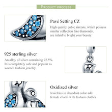 Load image into Gallery viewer, S925 Silver Inlaid Blue Gem Bird Bracelet Accessories