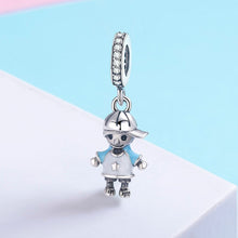 Load image into Gallery viewer, S925 Sterling Silver Perfect Life Clever Boy Beads DIY Bracelet Necklace Accessories