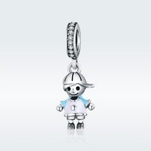 Load image into Gallery viewer, S925 Sterling Silver Perfect Life Clever Boy Beads DIY Bracelet Necklace Accessories