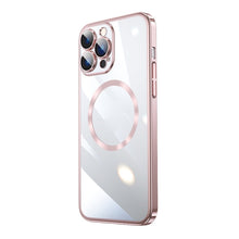 Load image into Gallery viewer, Magsafe Magnetic Electroplated PC Phone Case, For iPhone 15 Pro Max, For iPhone 15 Pro, For iPhone 15 Plus, For iPhone 15