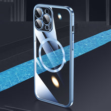 Load image into Gallery viewer, Magsafe Magnetic Electroplated PC Phone Case, For iPhone 15 Pro Max, For iPhone 15 Pro, For iPhone 15 Plus, For iPhone 15