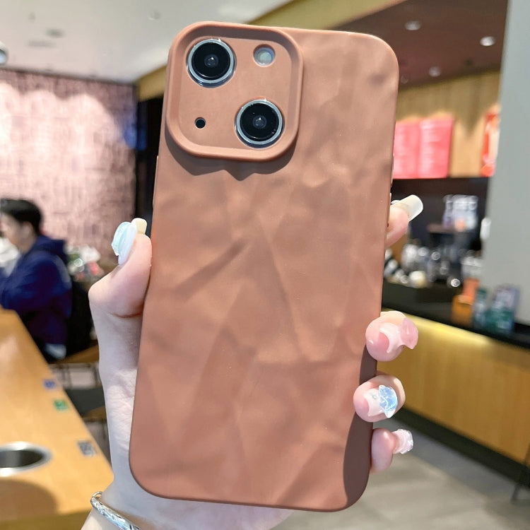 Frosted Wrinkles Texture TPU Phone Case, For iPhone 16 Pro Max, For iPhone 16 Pro, For iPhone 16 Plus, For iPhone 16, For iPhone 15 Pro Max, For iPhone 15 Pro, For iPhone 15 Plus, For iPhone 15