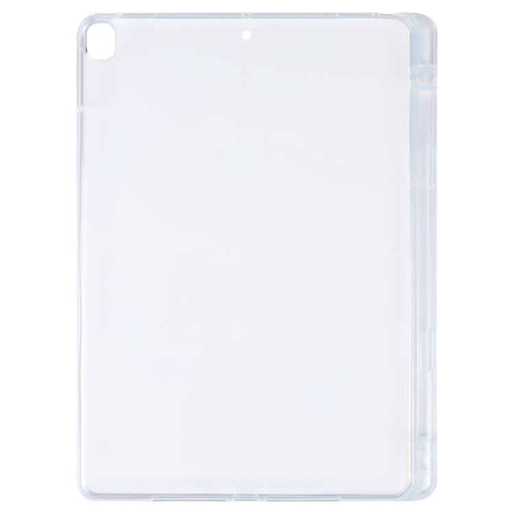 Highly Transparent TPU Tablet Case with Pen Slot, For iPad 10.2 / 10.5