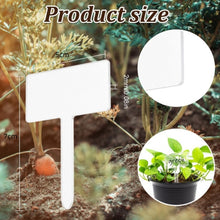 Load image into Gallery viewer, 24pcs / Box Acrylic Plant Label Nameplate Potted Plant Sign Holder, Plant Label Nameplate