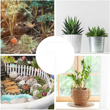 Load image into Gallery viewer, 24pcs / Box Acrylic Plant Label Nameplate Potted Plant Sign Holder, Plant Label Nameplate