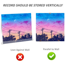 Load image into Gallery viewer, Wall Mounted Acrylic No-Punch Record Display Stand, 6pcs, 18pcs, 30pcs