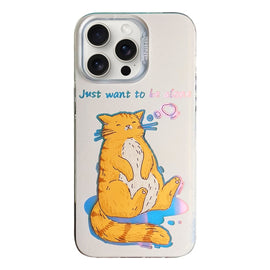 Colorful Pattern TPU + PC Phone Case, For iPhone 15 Pro Max, For iPhone 15 Pro, For iPhone 15, For iPhone 14