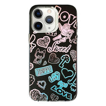 Load image into Gallery viewer, Colorful Pattern TPU + PC Phone Case, For iPhone 11 Pro Max, For iPhone 11