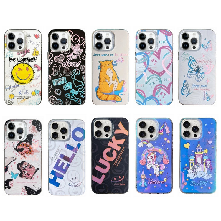 Colorful Pattern TPU + PC Phone Case, For iPhone 11 Pro Max, For iPhone 11