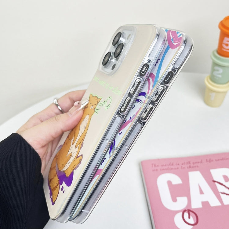 Colorful Pattern TPU + PC Phone Case, For iPhone 11 Pro Max, For iPhone 11