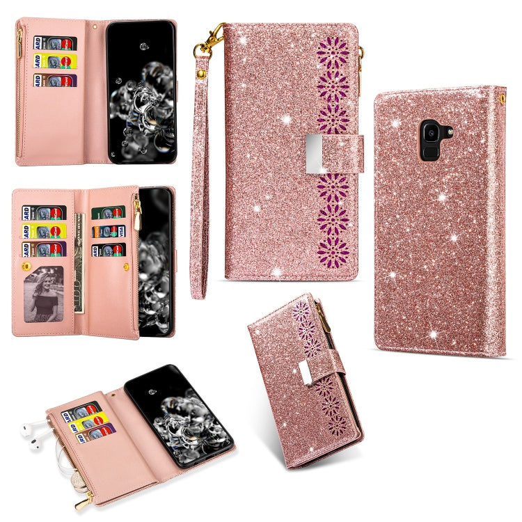 Multi-card Slots Starry Sky Laser Carving Glitter Zipper Horizontal Flip Leather Case with Holder & Wallet & Lanyard, For Samsung Galaxy A51, For Samsung Galaxy A81 / Note 10 Lite / M60s, For Samsung Galaxy A91 / S10 Lite / M80s                        ...