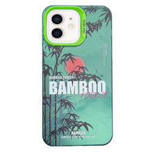 Load image into Gallery viewer, Creative Oil Painting Colorful Sunset Scenery TPU + PC Shockproof Phone Case, For iPhone 11