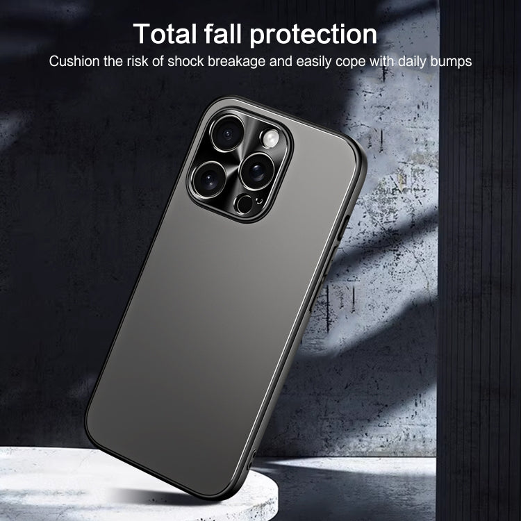 R-JUST RJ-61 Electroplating Frosted TPU + PC Phone Case, For iPhone 12 Pro