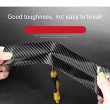 Load image into Gallery viewer, Universal Car Carbon Fiber Door Anti-collision Strip Protection Guards Trims Stickers Tape, 3cm x 3m, 3cm x 5m, 3cm x 10m, 5cm x 3m, 5cm x 5m, 5cm x 10m, 7cm x 3m, 7cm x 5m, 7cm x 10m, 10cm x 3m, 10cm x 5m, 10cm x 10m