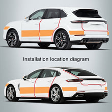 Load image into Gallery viewer, Universal Car Carbon Fiber Door Anti-collision Strip Protection Guards Trims Stickers Tape, 3cm x 3m, 3cm x 5m, 3cm x 10m, 5cm x 3m, 5cm x 5m, 5cm x 10m, 7cm x 3m, 7cm x 5m, 7cm x 10m, 10cm x 3m, 10cm x 5m, 10cm x 10m
