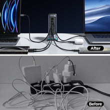 Load image into Gallery viewer, JOYROOM JR-TCM02 6 in 1 65W GaN 4 USB-C &amp; 2 USB-A Multi-port Charger, EU Plug, UK Plug