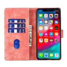 Load image into Gallery viewer, Pen Heart Cat Embossed Leather Phone Case, For iPhone X / XS, For iPhone XR, For iPhone XS Max, For iPhone 7 Plus / 8 Plus