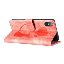 Load image into Gallery viewer, Pen Heart Cat Embossed Leather Phone Case, For iPhone X / XS, For iPhone XR, For iPhone XS Max, For iPhone 7 Plus / 8 Plus