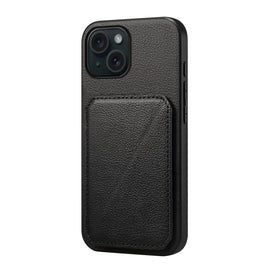 D04 Calf Texture Dual Card Slot Holder Phone Case, For iPhone 15, For iPhone 14 Plus, For iPhone 14, For iPhone 14 Pro, For iPhone 14 Pro Max, For iPhone 13 Pro Max, For iPhone 13 Pro, For iPhone 13, For iPhone 12, For iPhone 12 Pro Max, For iPhone 12 ...