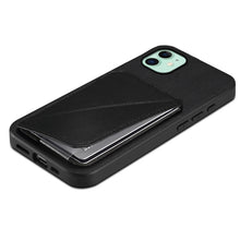Load image into Gallery viewer, D04 Calf Texture Dual Card Slot Holder Phone Case, For iPhone 11, For iPhone 11 Pro, For iPhone X / XS, For iPhone XR, For iPhone XS Max, For iPhone 7 Plus / 8 Plus