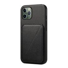 Load image into Gallery viewer, D04 Calf Texture Dual Card Slot Holder Phone Case, For iPhone 11, For iPhone 11 Pro, For iPhone X / XS, For iPhone XR, For iPhone XS Max, For iPhone 7 Plus / 8 Plus