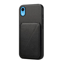 Load image into Gallery viewer, D04 Calf Texture Dual Card Slot Holder Phone Case, For iPhone 11, For iPhone 11 Pro, For iPhone X / XS, For iPhone XR, For iPhone XS Max, For iPhone 7 Plus / 8 Plus