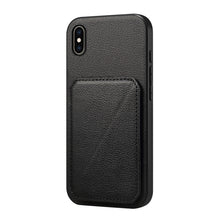 Load image into Gallery viewer, D04 Calf Texture Dual Card Slot Holder Phone Case, For iPhone 11, For iPhone 11 Pro, For iPhone X / XS, For iPhone XR, For iPhone XS Max, For iPhone 7 Plus / 8 Plus