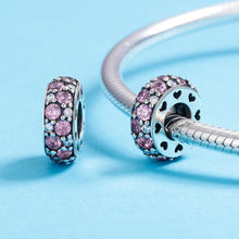 Load image into Gallery viewer, S925 Sterling Silver Pendant Heartbeat Beads DIY Bracelet Necklace Accessories