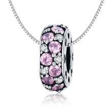 Load image into Gallery viewer, S925 Sterling Silver Pendant Heartbeat Beads DIY Bracelet Necklace Accessories