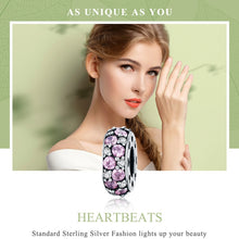 Load image into Gallery viewer, S925 Sterling Silver Pendant Heartbeat Beads DIY Bracelet Necklace Accessories
