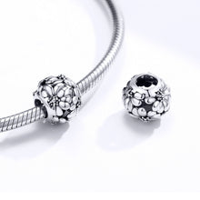 Load image into Gallery viewer, S925 Sterling Silver Simple Daisy Beads DIY Bracelet Necklace Accessories