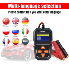 Load image into Gallery viewer, KONNWEI KW218 2.4 inch Color Screen Car Battery Tester, KW218
