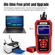 Load image into Gallery viewer, KONNWEI KW851 2 in 1 Car OBDll Scanner Diagnostic Tool Oil Service Light Reset, KW851