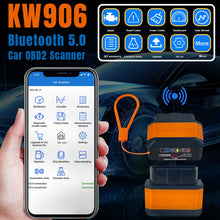 Load image into Gallery viewer, KONNWEI KW906 Bluetooth 5.0 Car OBD2 Scanner Support Android &amp; iOS, KW906