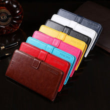 Load image into Gallery viewer, idewei Crazy Horse Texture Horizontal Flip Leather Case with Holder &amp; Card Slots &amp; Wallet, For Vivo X50 Pro, For ZTE Blade V 2020