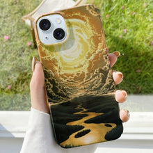 Load image into Gallery viewer, Varnishing Water Stick PC Phone Case, For iPhone 15 Plus, For iPhone 15