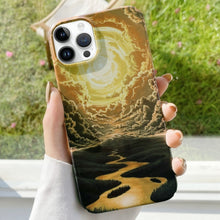 Load image into Gallery viewer, Varnishing Water Stick PC Phone Case, For iPhone 16 Pro Max, For iPhone 16 Pro, For iPhone 16 Plus, For iPhone 16, For iPhone 15 Pro Max, For iPhone 15 Pro