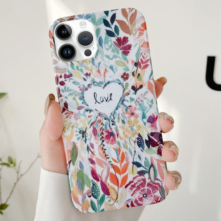 Varnishing Water Stick PC Phone Case, For iPhone 16 Pro Max, For iPhone 16 Pro, For iPhone 16 Plus, For iPhone 16, For iPhone 15 Pro Max, For iPhone 15 Pro