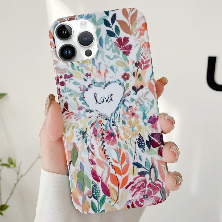 Varnishing Water Stick PC Phone Case, For iPhone 16 Pro Max, For iPhone 16 Pro, For iPhone 16 Plus, For iPhone 16, For iPhone 15 Pro Max, For iPhone 15 Pro