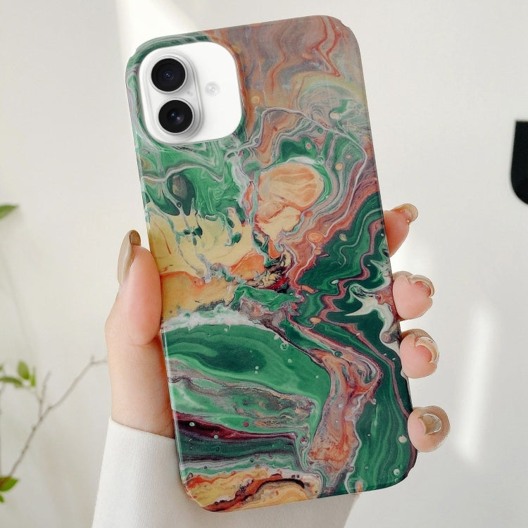 Varnishing Water Stick PC Phone Case, For iPhone 16 Pro Max, For iPhone 16 Pro, For iPhone 16 Plus, For iPhone 16, For iPhone 15 Pro Max, For iPhone 15 Pro