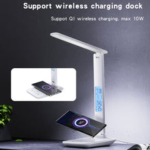 Load image into Gallery viewer, Yesido DS20 Multifunctional LED Desk Lamp Supports 10W Wireless Charging, EU Plug