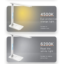 Load image into Gallery viewer, Yesido DS20 Multifunctional LED Desk Lamp Supports 10W Wireless Charging, EU Plug