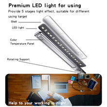 Load image into Gallery viewer, Yesido DS20 Multifunctional LED Desk Lamp Supports 10W Wireless Charging, EU Plug