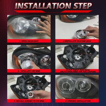 Load image into Gallery viewer, T01 1 Pair 3 inch Car Bifocal LED Lens Headlight, Left Driving, T01