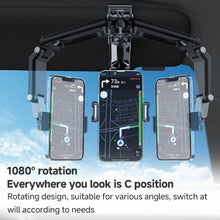 Load image into Gallery viewer, Multi functional Car Sun Visor Using Phone Holder