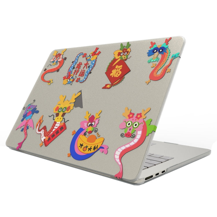 UV Printed Pattern Laptop Frosted Protective Case, For MacBook Pro 13.3 Retina A1425 / A1502, For MacBook Pro 15.4 Retina A1398