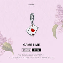 Load image into Gallery viewer, S925 Sterling Silver Red Heart A Pendant DIY Bracelet Necklace Accessories